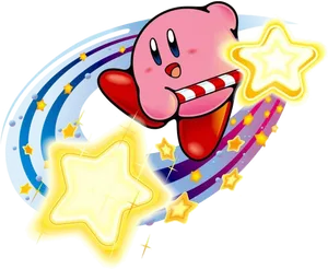 Kirby Star Ride PNG Image