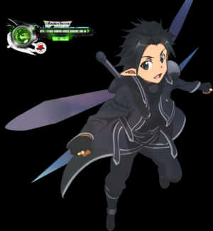 Kirito Alo Hd Png - Kirito Alo Fly Png, Transparent Png PNG image with transparent background