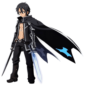 Kirito Avatar PNG 06232024 PNG image with transparent background