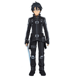 Kirito Full Body PNG vqm PNG image with transparent background