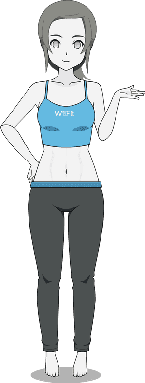 Kisekae Wii Fit, HD Png Download PNG image with transparent background