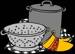 Kitchenware Vector Illustration PNG image with transparent background