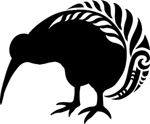 Transparent Kiwi Clipart - Kiwi New Zealand Fern, HD Png Download PNG image with transparent background