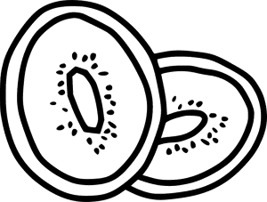Kiwi - Kiwi Png Doodle, Transparent Png PNG with transparent background