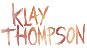 Klay Thompson Text Artwork PNG Image