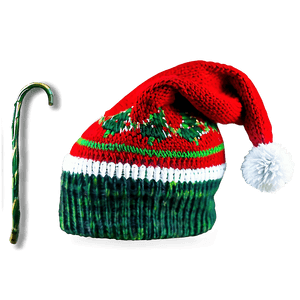 Knitted Christmas Hat PNG 04292024 PNG