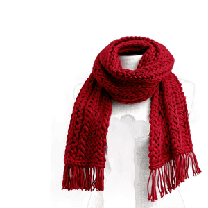 Knitted Red Scarf PNG 59 PNG