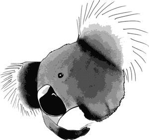 Koala Bear Drawing Computer Icons Giant Panda - Custom Koala Shower Curtain PNG image with transparent background