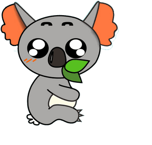Koala Drawing Cartoon - Dibujar Un Koala Animado PNG image with transparent background