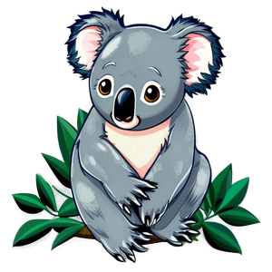Koala Family Drawing PNG plh33 PNG image with transparent background