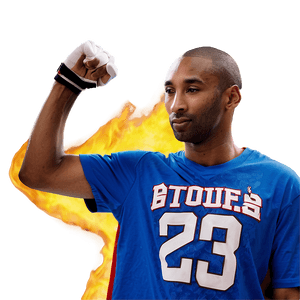 Kobe Action Shot PNG jud PNG image with transparent background