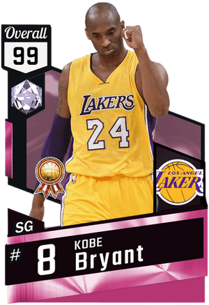Kobe Bryant - 99 Steph Curry 2k17 PNG