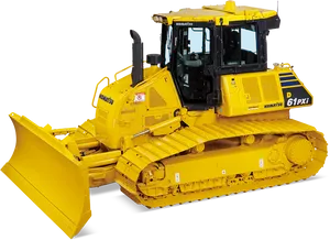 Komatsu D61 P X I Bulldozer PNG Image