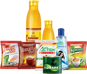 Konark Brand Product Range PNG Image