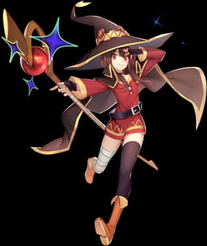 Konosuba Megumin Full Body, HD Png Download PNG image with transparent background