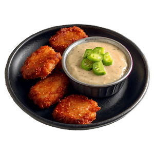 Korean BBQ Chicken Nuggets PNG sdq PNG with transparent background