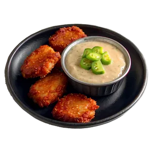 Korean Bbq Chicken Nuggets Png Sdq PNG Image