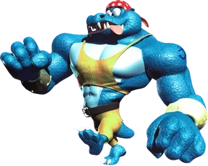 Kritter Donkey Kong Series Character PNG Image