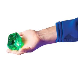 Kryptonite In Hand Png Xnu PNG Image