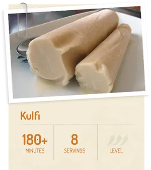 Kulfi Traditional Indian Ice Cream Recipe PNG Image