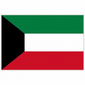 Kuwait National Flag PNG Image