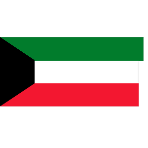 Kuwait National Flag PNG image with transparent background