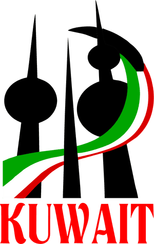 Kuwait Towers Graphic PNG image with transparent background