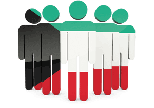 Kuwaiti People Graphic Illustration PNG image with transparent background