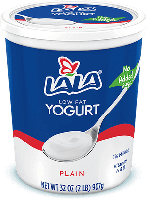 Lala Plain Yogurt, HD Png Download PNG