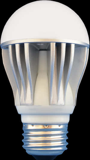 L E D Light Bulb Isolated PNG image with transparent background