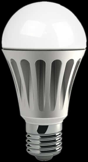 L E D Light Bulb Isolated PNG image with transparent background