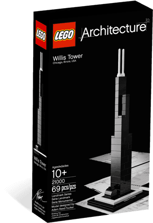 Lego Architecture Sears Tower, HD Png Download PNG image with transparent background