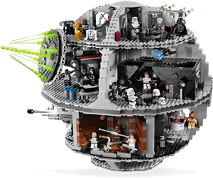 L E G O Death Star Playset PNG Image