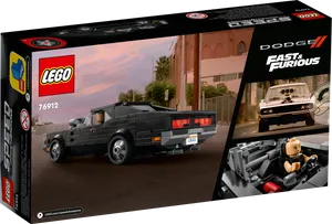 L E G O Fast Furious Dodge Charger Set76912 PNG Image