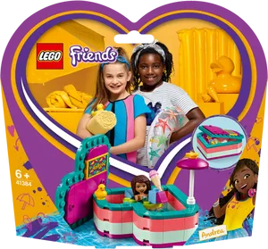 L E G O Friends Playset Packaging PNG Image