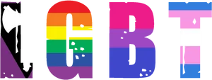 L G B T Pride Letters PNG Image