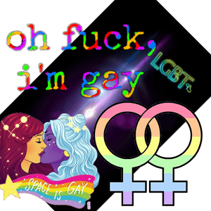L G B T Pride Loveand Space PNG image with transparent background