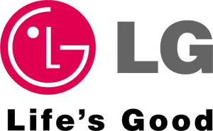 L G Electronics Logowith Slogan PNG Image