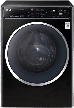 L G Front Load Washing Machine PNG Image