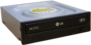 L G Super Multi D V D Drive PNG Image