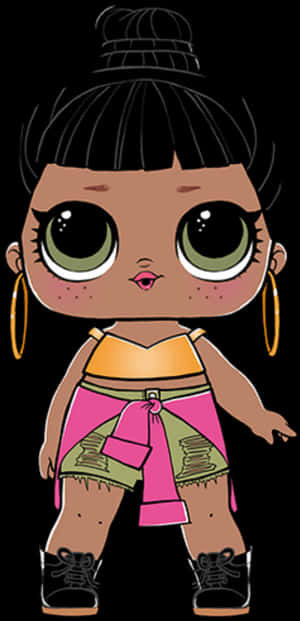 Serie 2 Hip Hop Club Honey Bun - Lol Surprise Dolls Honey Bun, HD Png Download PNG