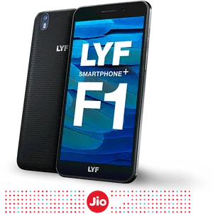 L Y F F1 Smartphone Jio Digital Life PNG Image