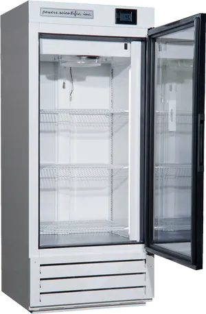 Laboratory Refrigerator Open Door PNG Image