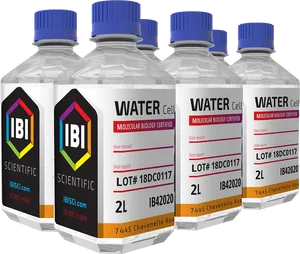 Laboratory Water Bottles I B I Scientific PNG Image