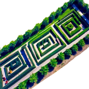 Labyrinth Aerial View Png Dax40 PNG Image