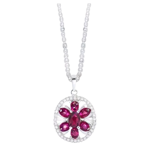 Ladies Silver Necklace Png Aah62 PNG Image