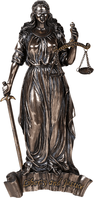 Lady Justice Statue PNG