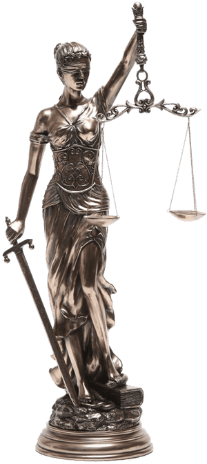 Lady Justice Statue PNG