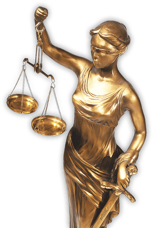 Lady Justice Statue PNG