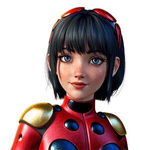 Ladybug Heroine PNG 55 PNG image with transparent background